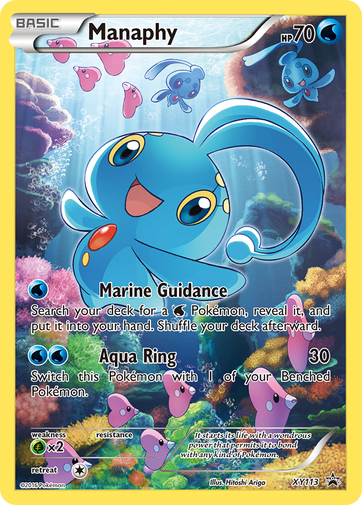 Manaphy (XY113) [XY: Black Star Promos] | Galactic Gamez