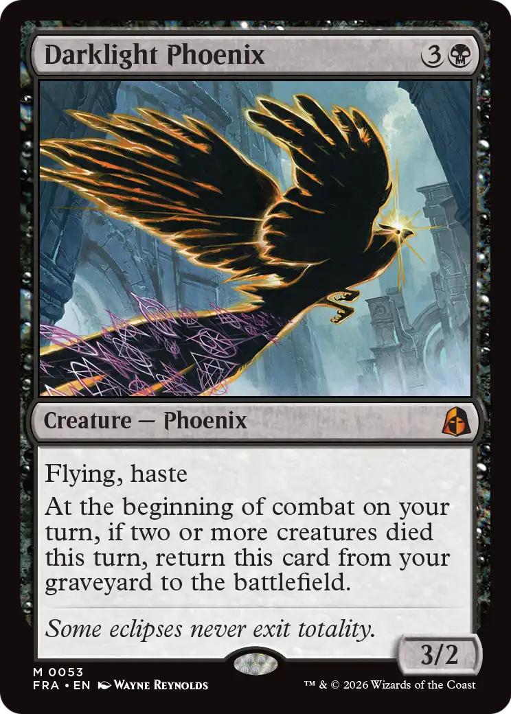 Darklight Phoenix [Reality Fracture] | Galactic Gamez