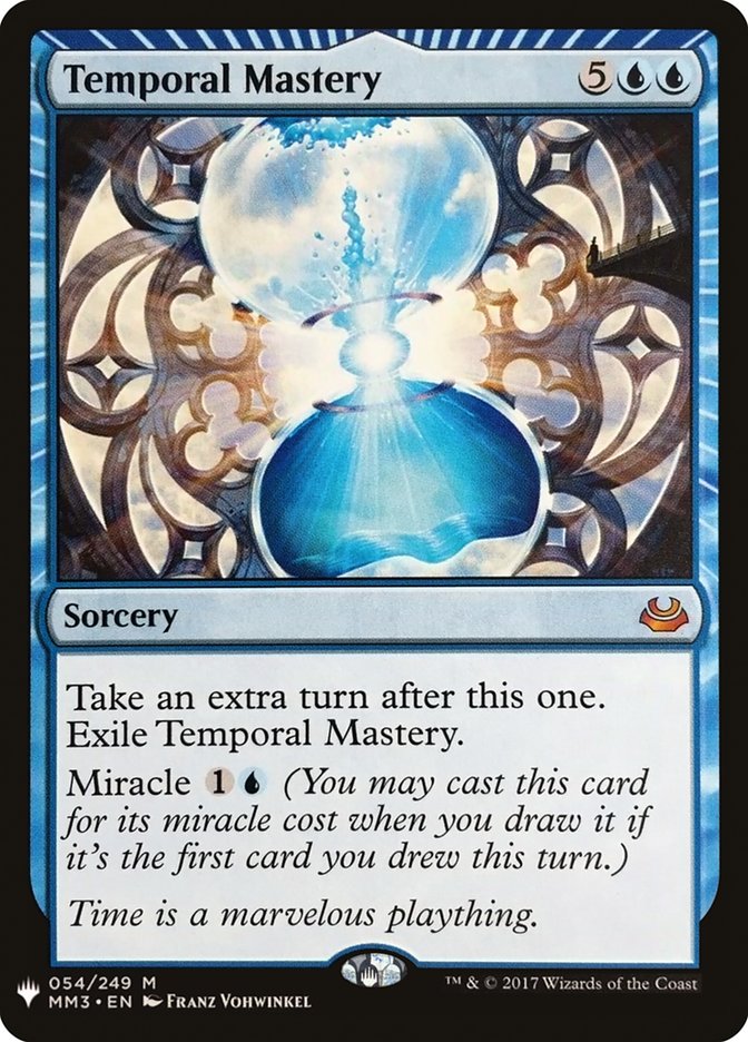 Temporal Mastery [Mystery Booster] | Galactic Gamez