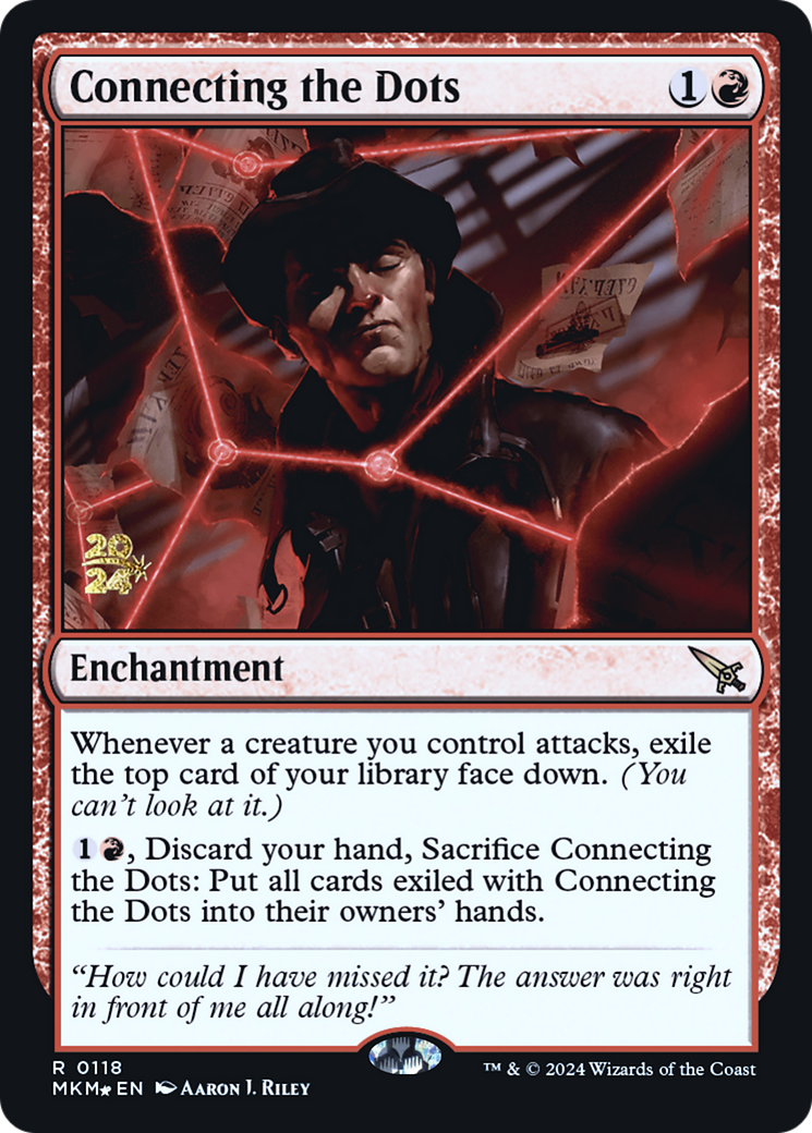 Connecting the Dots [Murders at Karlov Manor Prerelease Promos] | Galactic Gamez