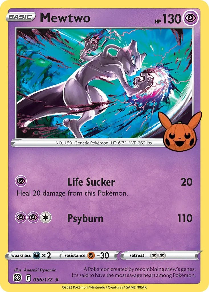 Mewtwo (056/172) [Trick or Trade] | Galactic Gamez