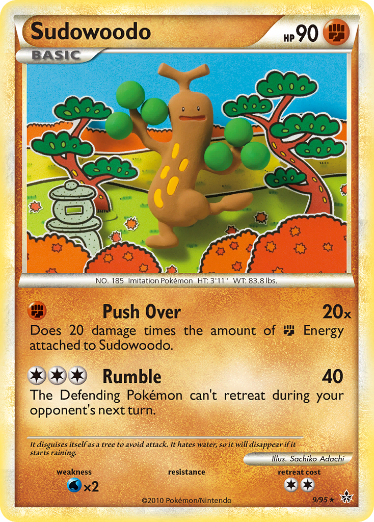 Sudowoodo (9/95) [HeartGold & SoulSilver: Unleashed] | Galactic Gamez