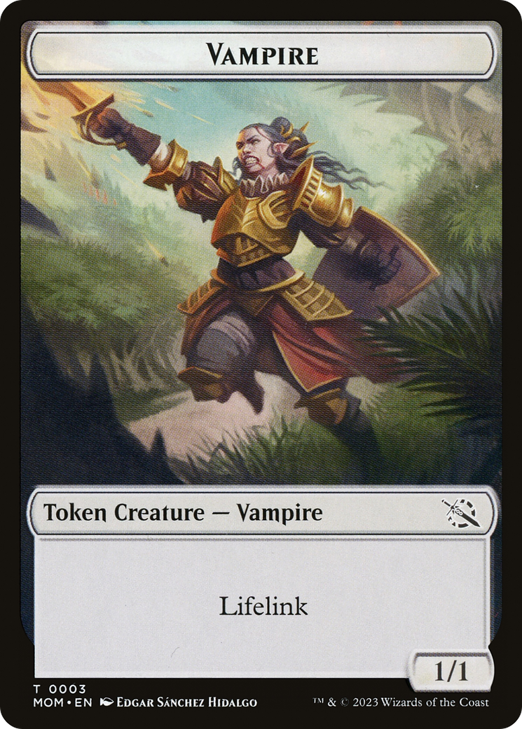 Vampire // Horse Double-Sided Token [The List] | Galactic Gamez