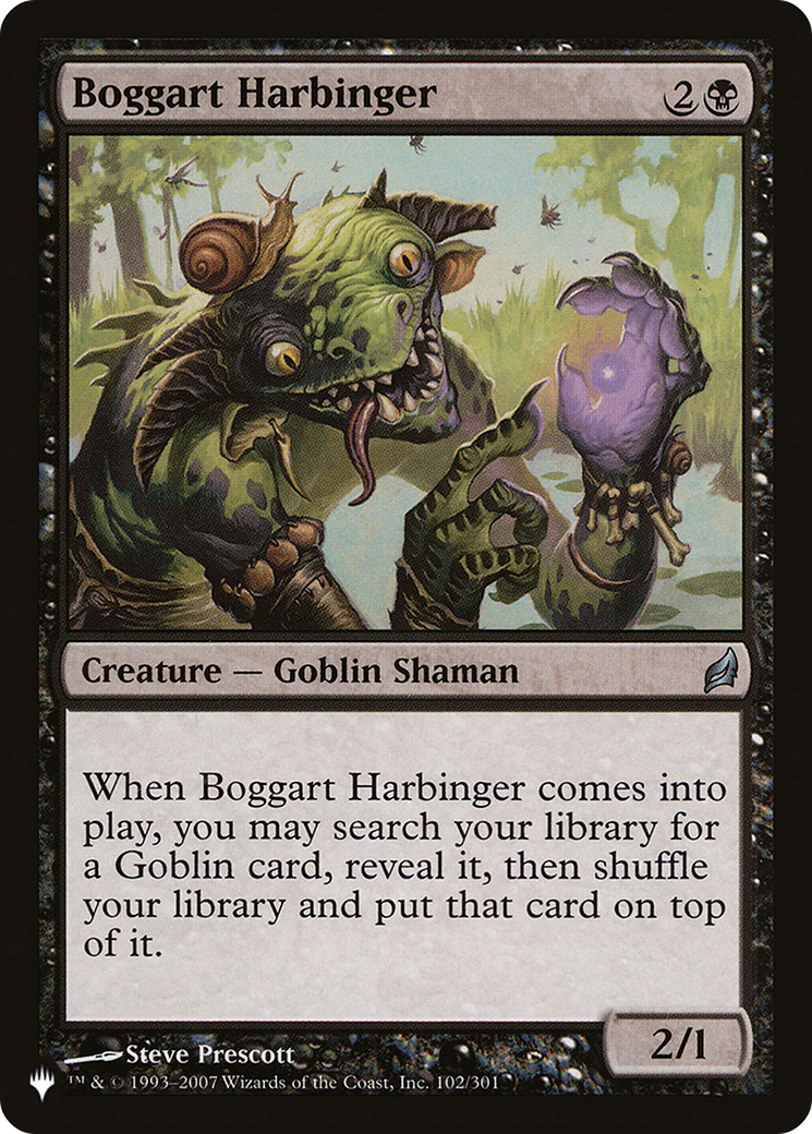 Boggart Harbinger [The List Reprints] | Galactic Gamez