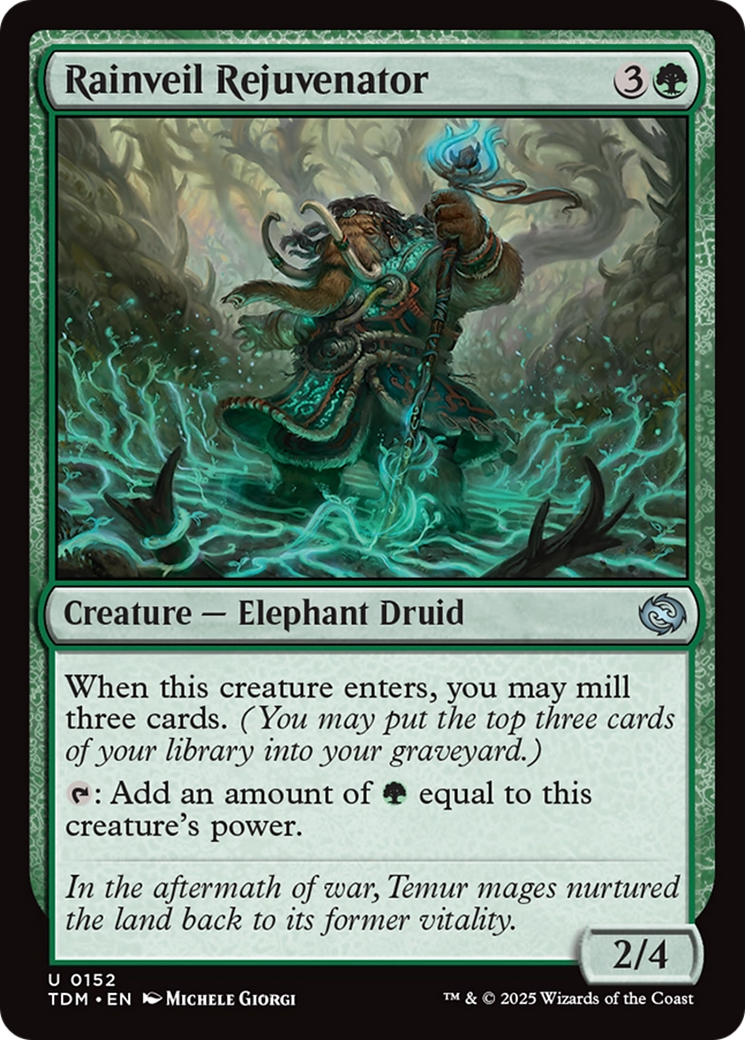 Rainveil Rejuvenator [Tarkir: Dragonstorm] | Galactic Gamez