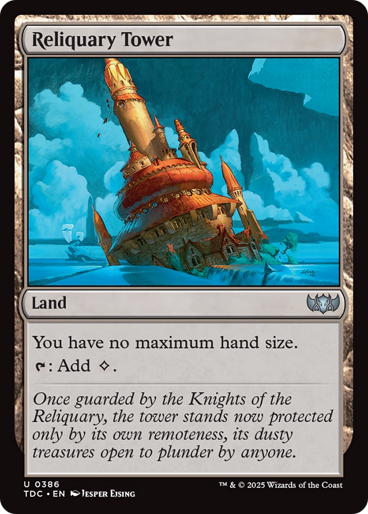 Reliquary Tower [Tarkir: Dragonstorm Commander] | Galactic Gamez