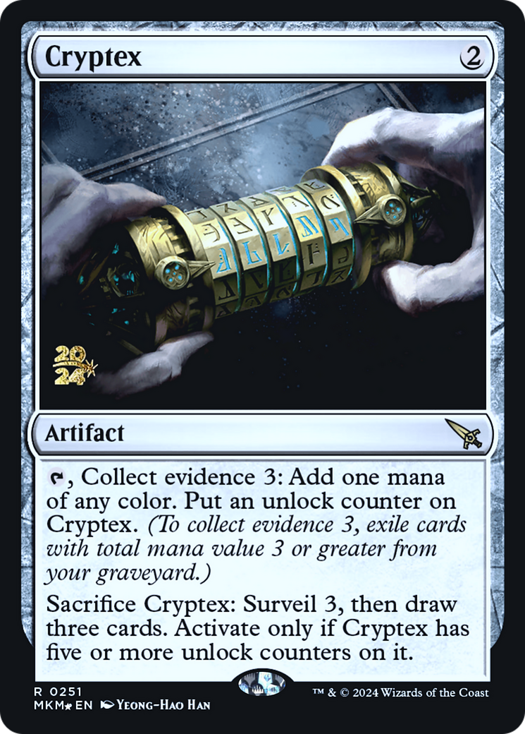 Cryptex [Murders at Karlov Manor Prerelease Promos] | Galactic Gamez