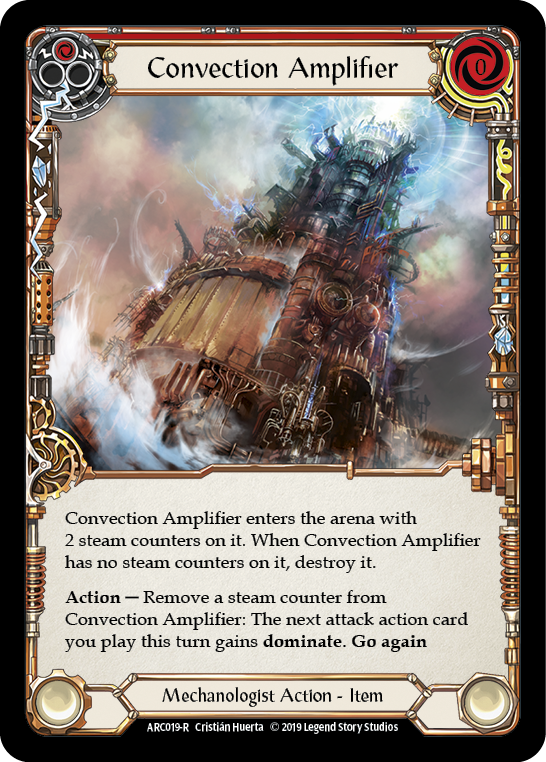 Convection Amplifier [ARC019-R] (Arcane Rising)  1st Edition Rainbow Foil | Galactic Gamez