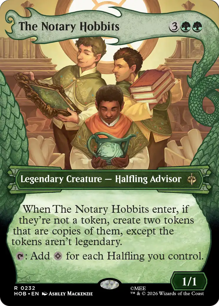 The Notary Hobbits (Showcase) [The Hobbit] | Galactic Gamez