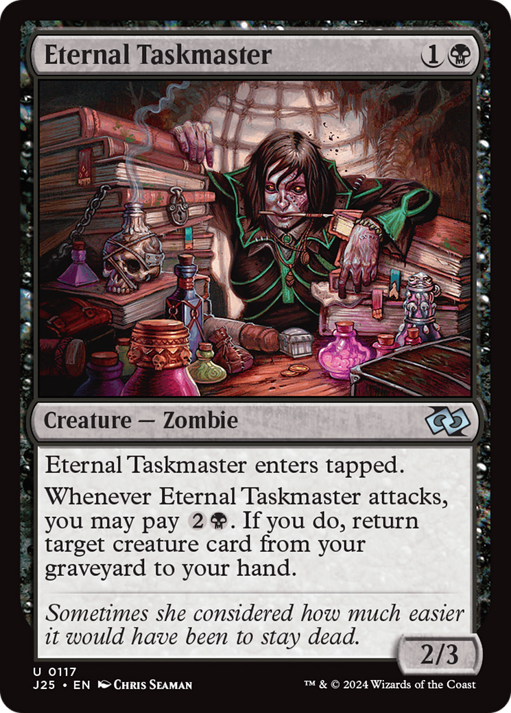 Eternal Taskmaster [Foundations Jumpstart] | Galactic Gamez