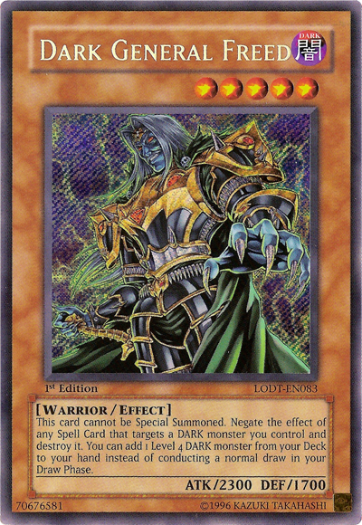 Dark General Freed [LODT-EN083] Secret Rare | Galactic Gamez