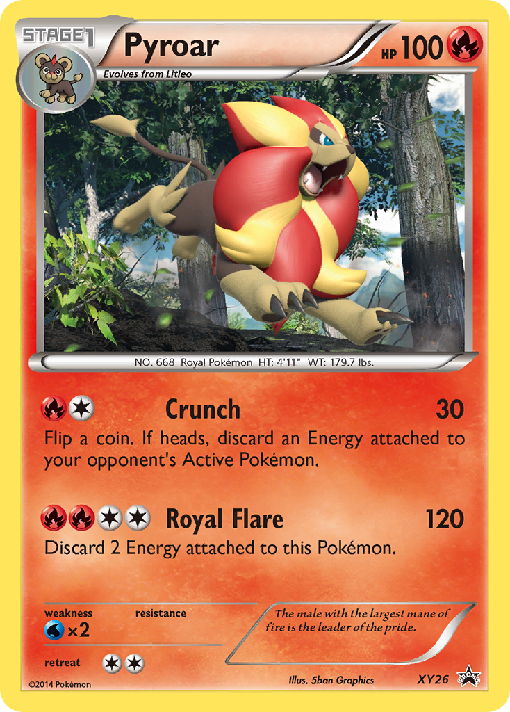 Pyroar (XY26) [XY: Black Star Promos] | Galactic Gamez