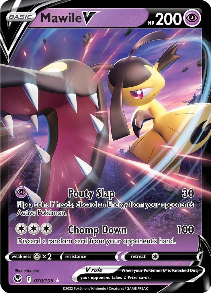 Mawile V (070/195) [Sword & Shield: Silver Tempest] | Galactic Gamez