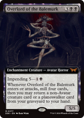 Overlord of the Balemurk (Extended Art) [Duskmourn: House of Horror] | Galactic Gamez