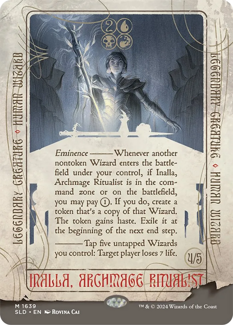 Inalla, Archmage Ritualist (Rainbow Foil) [Secret Lair Drop Series] | Galactic Gamez