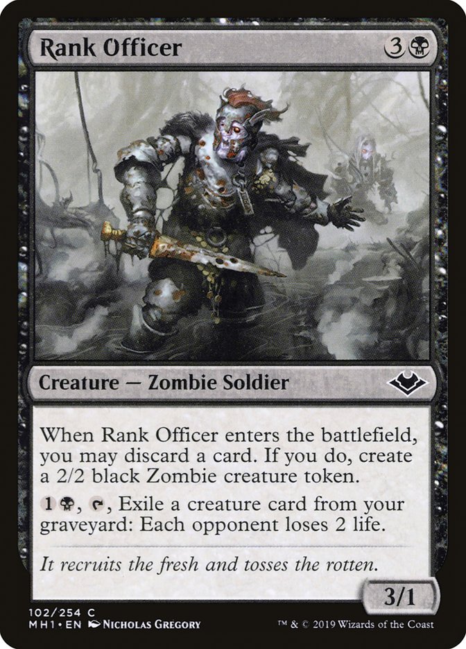 Rank Officer [Modern Horizons] | Galactic Gamez