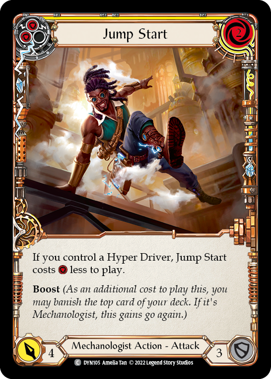 Jump Start (Yellow) [DYN105] (Dynasty) | Galactic Gamez