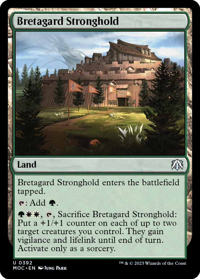 Bretagard Stronghold [March of the Machine Commander] | Galactic Gamez