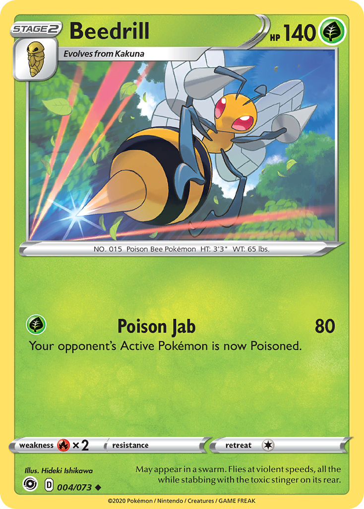 Beedrill (004/073) [Sword & Shield: Champion's Path] | Galactic Gamez