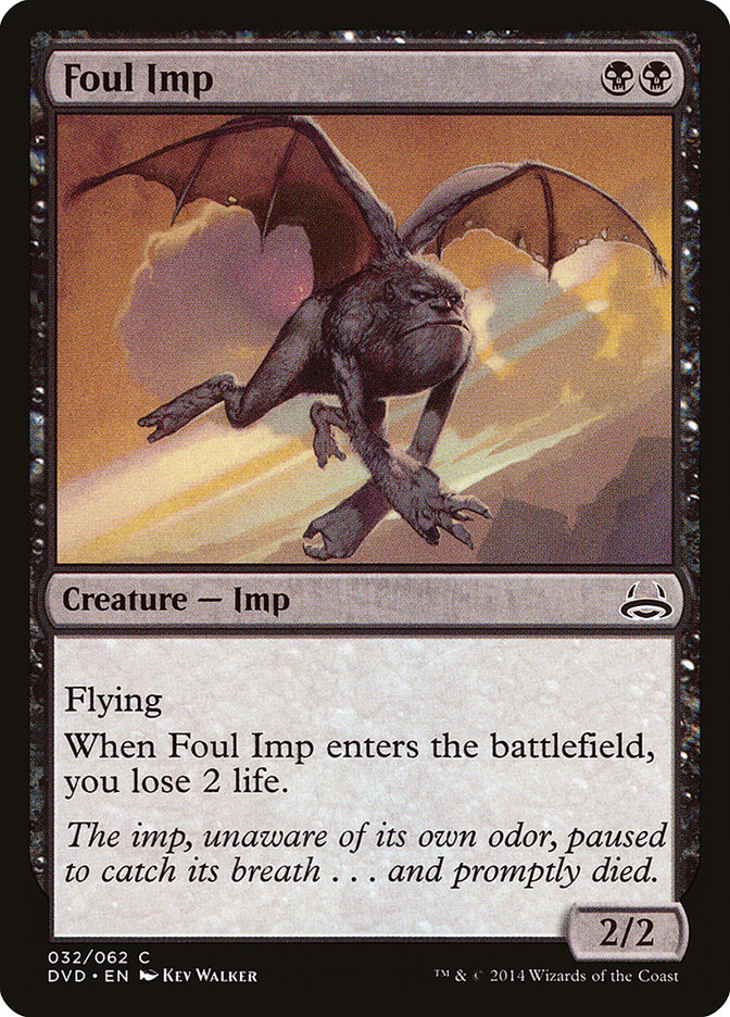 Foul Imp (Divine vs. Demonic) [Duel Decks Anthology] | Galactic Gamez