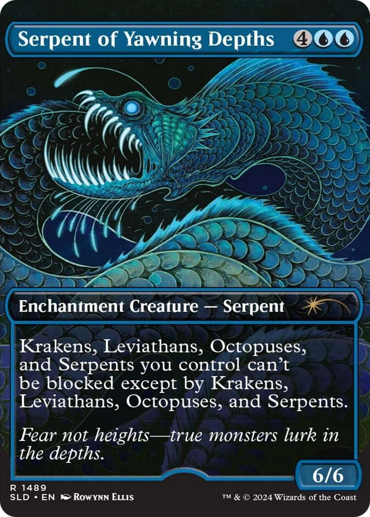 Serpent of Yawning Depths [Secret Lair Drop Series] | Galactic Gamez