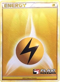 Lightning Energy (2010 Play Pokemon Promo) [League & Championship Cards] | Galactic Gamez