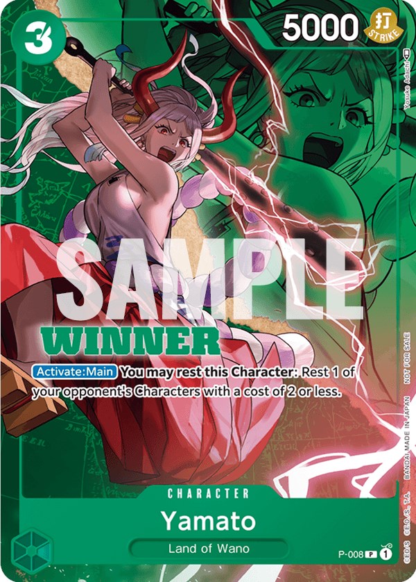 Yamato (P-008) (Winner Pack Vol. 1) [One Piece Promotion Cards] | Galactic Gamez