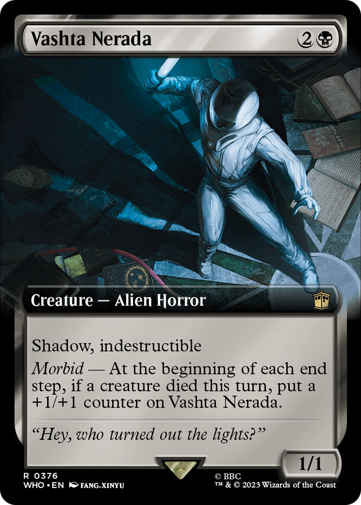 Vashta Nerada (Extended Art) [Doctor Who] | Galactic Gamez