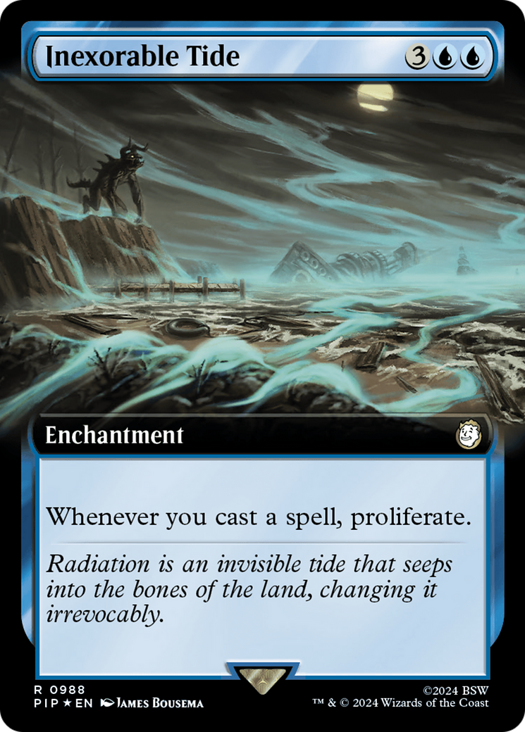 Inexorable Tide (Extended Art) (Surge Foil) [Fallout] | Galactic Gamez