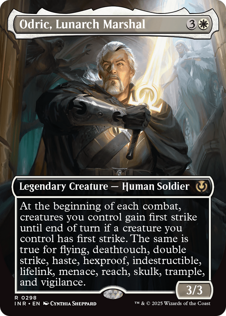 Odric, Lunarch Marshal (Borderless) [Innistrad Remastered] | Galactic Gamez