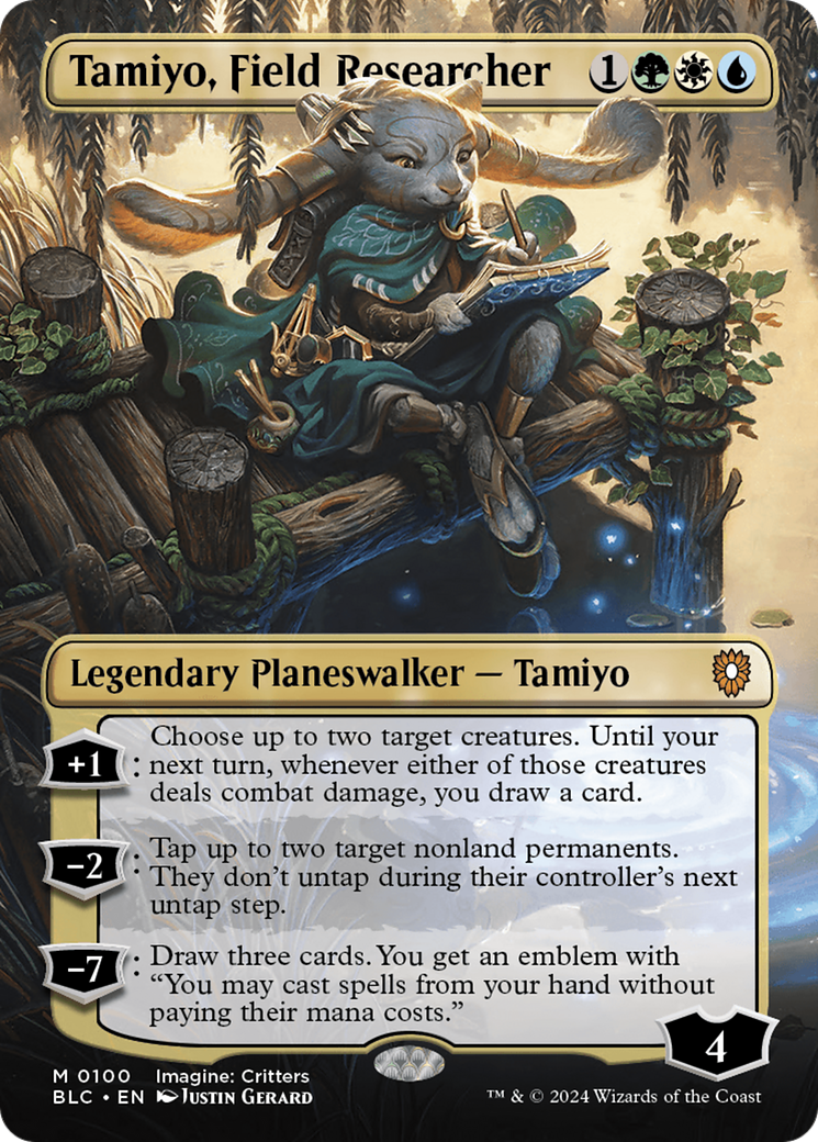 Tamiyo, Field Researcher (Borderless) [Bloomburrow Commander] | Galactic Gamez