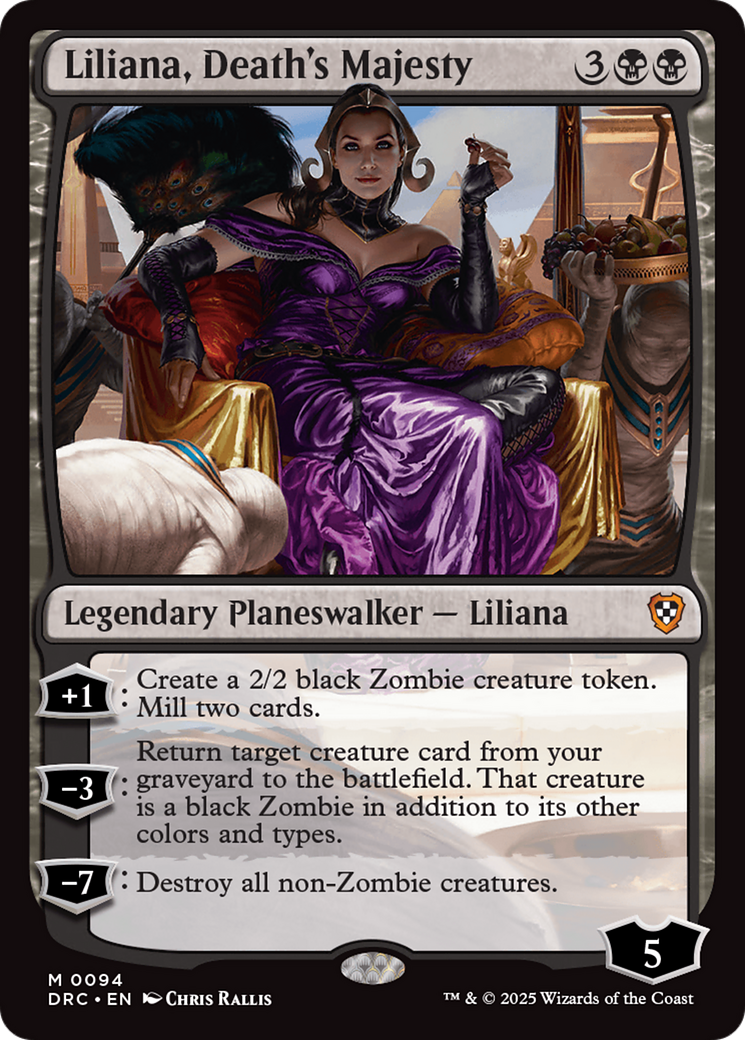 Liliana, Death's Majesty [Aetherdrift Commander] | Galactic Gamez