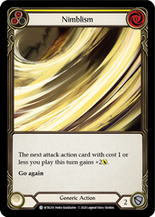 Nimblism (Yellow) [U-WTR219] (Welcome to Rathe Unlimited)  Unlimited Normal | Galactic Gamez