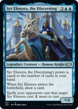 Syr Elenora, the Discerning [Jumpstart 2022] | Galactic Gamez