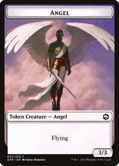 Angel // Dog Illusion Double-Sided Token [Dungeons & Dragons: Adventures in the Forgotten Realms Tokens] | Galactic Gamez