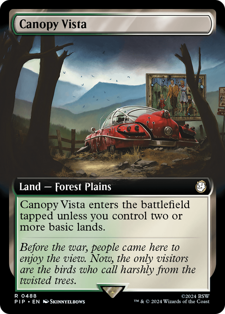 Canopy Vista (Extended Art) [Fallout] | Galactic Gamez