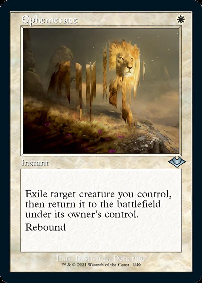 Ephemerate (Retro) [Modern Horizons] | Galactic Gamez