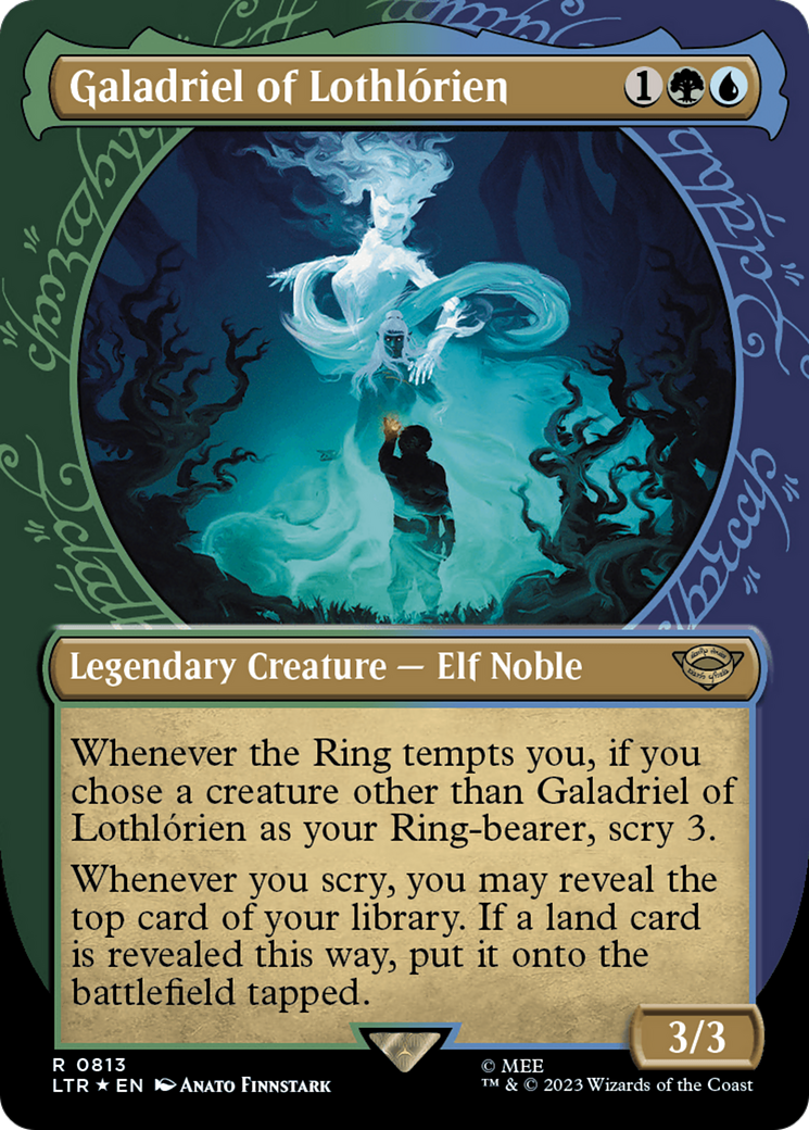 Galadriel of Lothlorien (Showcase) (Surge Foil) [The Lord of the Rings: Tales of Middle-Earth] | Galactic Gamez