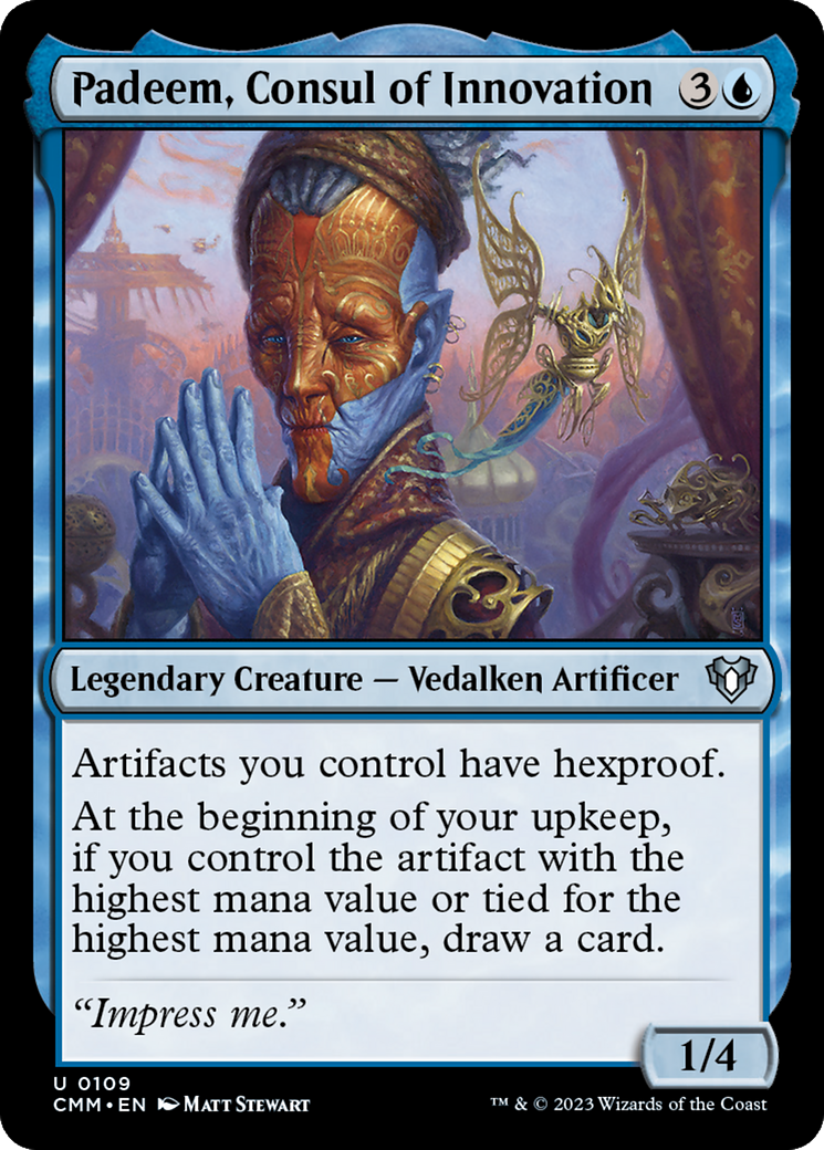 Padeem, Consul of Innovation [Commander Masters] | Galactic Gamez