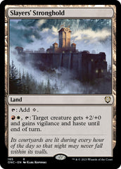 Slayers' Stronghold [Phyrexia: All Will Be One Commander] | Galactic Gamez