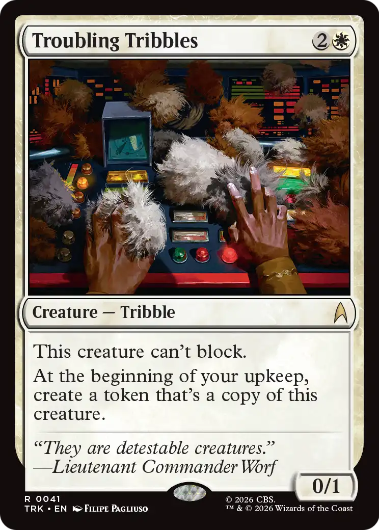 Troubling Tribbles [Star Trek] | Galactic Gamez