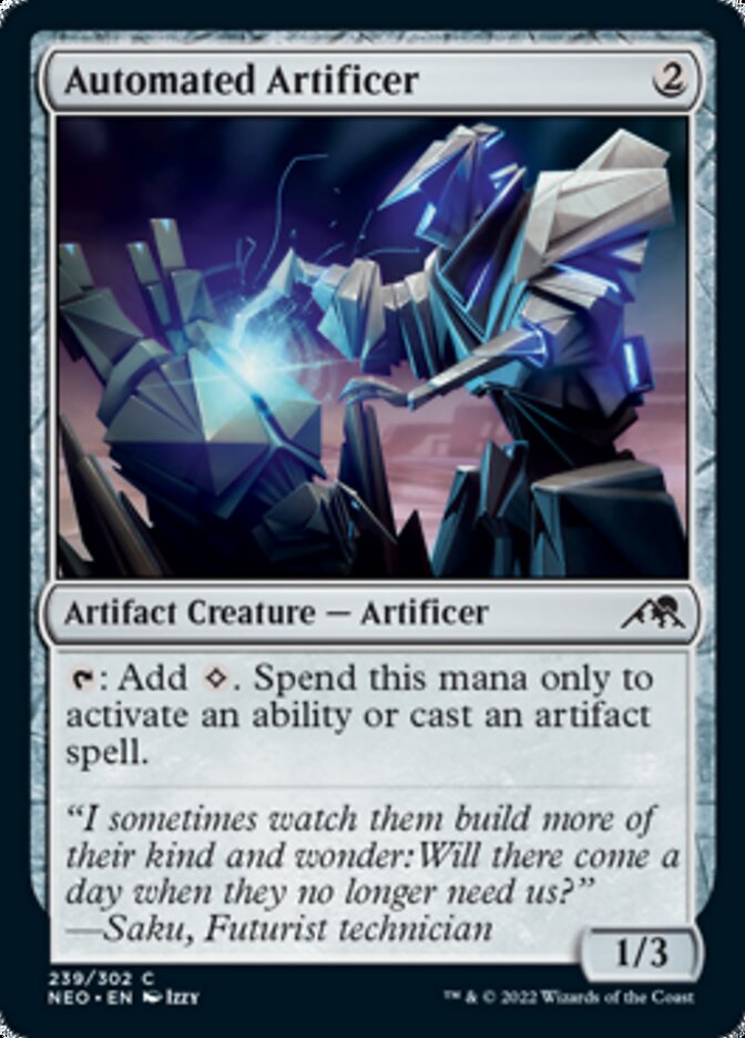 Automated Artificer [Kamigawa: Neon Dynasty] | Galactic Gamez