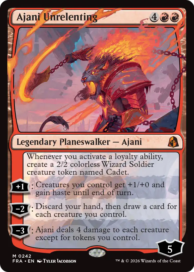 Ajani Unrelenting [Reality Fracture] | Galactic Gamez