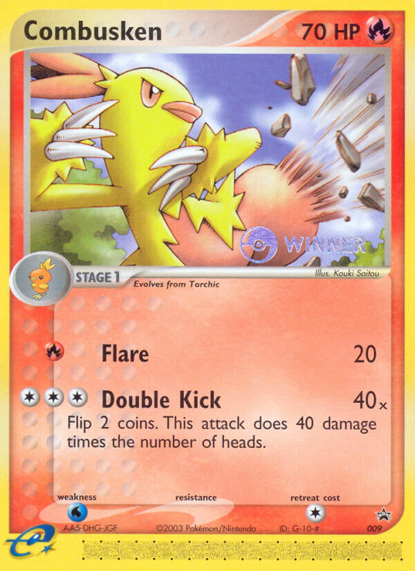 Combusken (009) [Nintendo: Black Star Promos] | Galactic Gamez