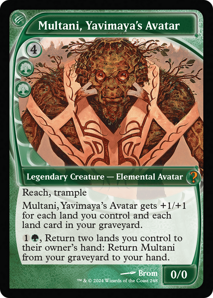 Multani, Yavimaya's Avatar (Future Sight) [Mystery Booster 2] | Galactic Gamez