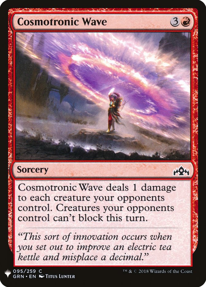 Cosmotronic Wave [Mystery Booster] | Galactic Gamez