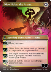 Nicol Bolas, the Ravager // Nicol Bolas, the Arisen (Borderless) [Secret Lair: From Cute to Brute] | Galactic Gamez