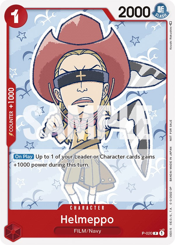 Helmeppo (One Piece Film Red) [One Piece Promotion Cards] | Galactic Gamez