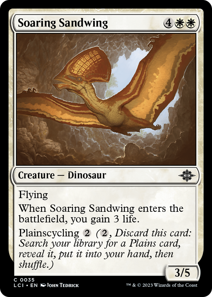 Soaring Sandwing [The Lost Caverns of Ixalan] | Galactic Gamez