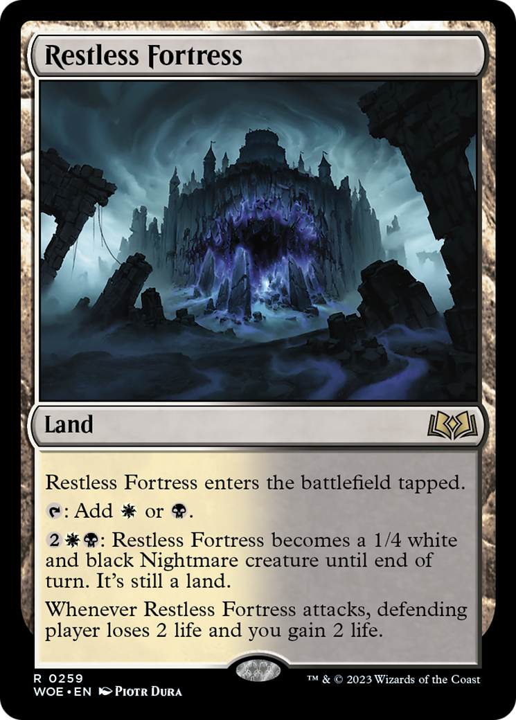 Restless Fortress [Wilds of Eldraine] | Galactic Gamez